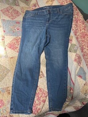 Maurices Women's Skinny Jeans in Medium Blue Wash